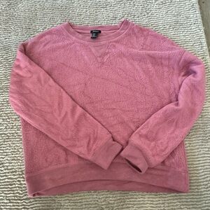 Pink soft sweatshirt